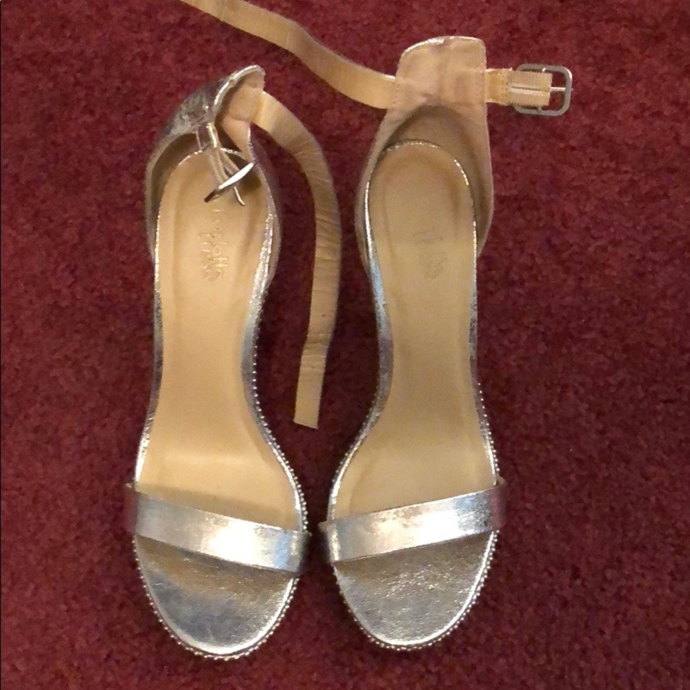 Silver heels
